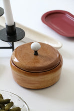 Load image into Gallery viewer, Hand-Turned Wooden Lidded Bowl