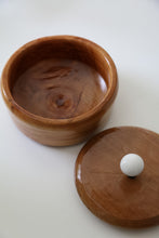 Load image into Gallery viewer, Hand-Turned Wooden Lidded Bowl