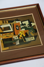 Load image into Gallery viewer, Framed Three Musicians print by Pablo Picasso