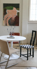 Load image into Gallery viewer, Post Modern Checkered Chair
