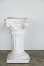 Load image into Gallery viewer, Vintage Neoclassical - Style Column
Plaster Pedestal / Side Table
