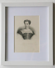 Load image into Gallery viewer, Antique Etching of Diane de Poitiers