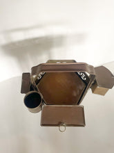 Load image into Gallery viewer, Antique Asian Street Food Brass Noodle Cart Tiffin Box with Accessories