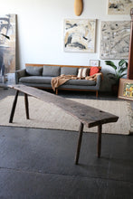 Load image into Gallery viewer, Antique Slab Pegged Work Table / Console