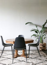 Load image into Gallery viewer, Set of Four Svelti Pure Black Dining Chairs