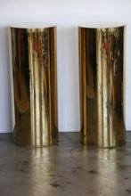 Load image into Gallery viewer, Mid Century Modern Brass Pedestal