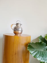 Load image into Gallery viewer, Vintage EGW & S Art Deco Guernsey Pot / Jug 6/3 Silverplate and Wicker Handle Serveware