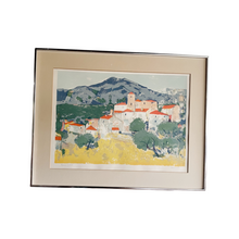 Load image into Gallery viewer, Framed Cityscape by Pierre Bordenave