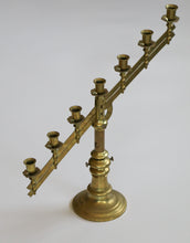 Load image into Gallery viewer, Judaica liturgical "Rostand" Candelabra