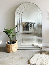 Load image into Gallery viewer, Arched Art Deco Mirror from W. & J. Sloane