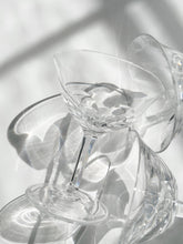Load image into Gallery viewer, Set of 4 Crystal Coupe Glasses