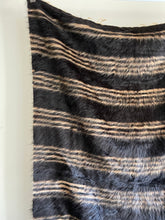 Load image into Gallery viewer, Angora Goat Hair Blanket // Kilim Rug