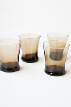 Load image into Gallery viewer, Vintage Anchor Hocking Flared Tawny Mocha Glasses Set of Four