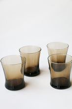 Load image into Gallery viewer, Vintage Anchor Hocking Flared Tawny Mocha Glasses Set of Four