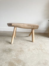 Load image into Gallery viewer, Free Form Slab Top Primitive  Stool