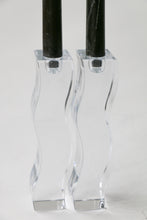 Load image into Gallery viewer, Squiggle Crystal Candlesticks