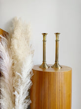 Load image into Gallery viewer, Column Brass Candle Sticks