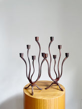 Load image into Gallery viewer, Mid Century Modern Brutalist Candlestick Holders