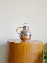 Load image into Gallery viewer, Vintage EGW & S Art Deco Guernsey Pot / Jug 6/3 Silverplate and Wicker Handle Serveware