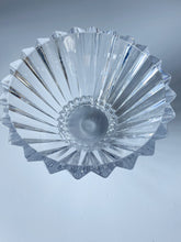 Load image into Gallery viewer, Vintage 1990s Regency Rosenthal Crystal Blossom Fluted Decorative Centerpiece Bowl