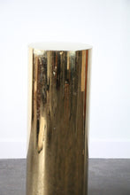 Load image into Gallery viewer, Mid Century Modern Brass Pedestal