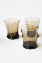 Load image into Gallery viewer, Vintage Anchor Hocking Flared Tawny Mocha Glasses Set of Four