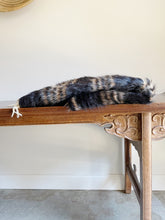 Load image into Gallery viewer, Angora Goat Hair Blanket // Kilim Rug