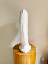 Load image into Gallery viewer, Mid Century Vintage Abstract Female Nude Study in White Plaster Unsigned.