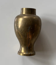 Load image into Gallery viewer, Large Vintage Brass Ginger Jar Vase
