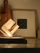 Load image into Gallery viewer, Banded Onyx Cube Lamp

