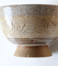 Load image into Gallery viewer, Handmade Ceramic Pedestal Fruit Bowl
