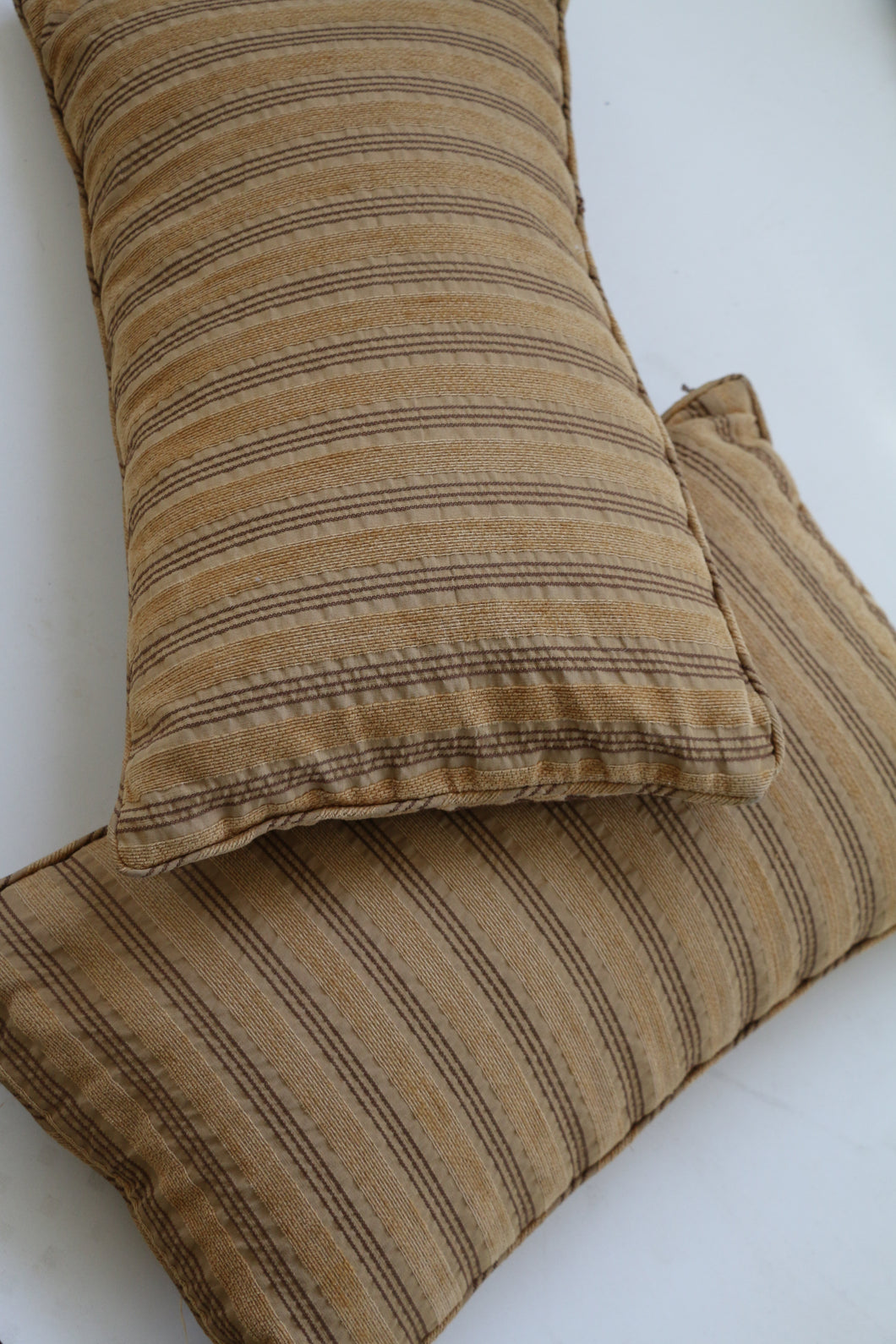 Pair of Vintage Restoration Hardware Downfilled Throw Pillows