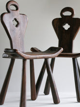 Load image into Gallery viewer, Pair of Antique Wooden Chairs
