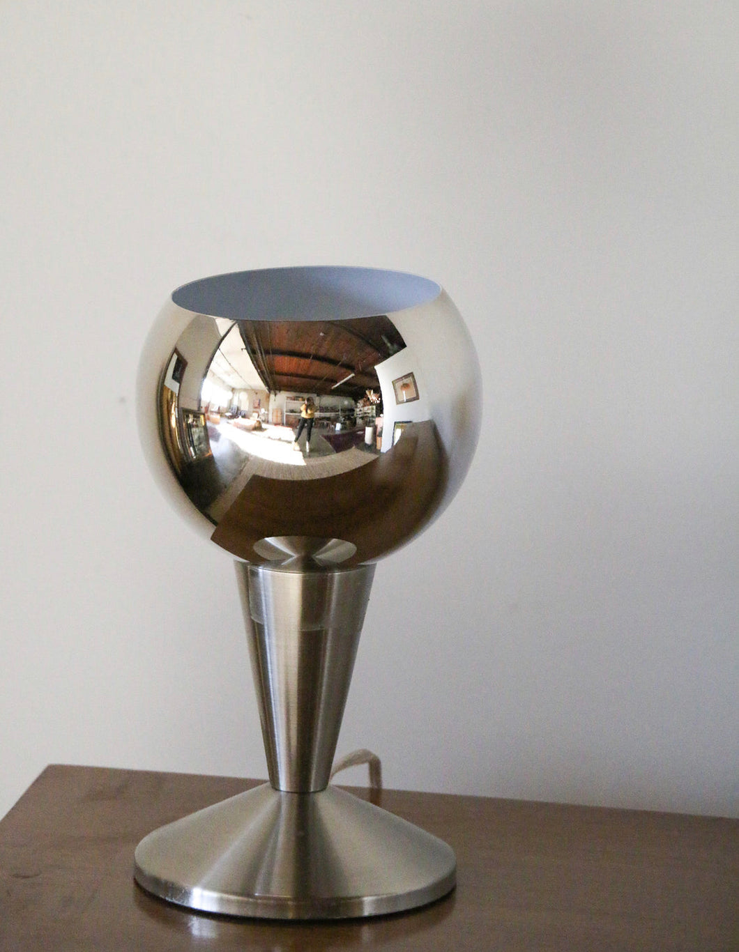 Mcm Chrome Table Lamp