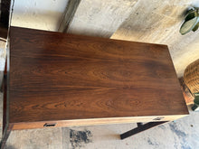 Load image into Gallery viewer, Diminutive Danish Modern Rosewood Desk by EJM Skive
