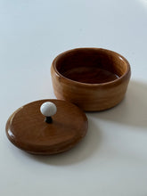 Load image into Gallery viewer, Hand-Turned Wooden Lidded Bowl
