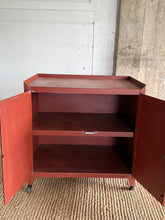 Load image into Gallery viewer, Vintage Heavy Duty Industrial Rolling Cabinet // Bar Cart
