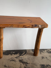 Load image into Gallery viewer, Live Edge Hall Table
