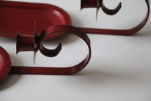 Load image into Gallery viewer, Pair of Red Sconces
