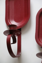 Load image into Gallery viewer, Pair of Red Sconces
