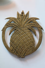Load image into Gallery viewer, Brass Pineapple Trivet
