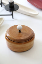 Load image into Gallery viewer, Hand-Turned Wooden Lidded Bowl
