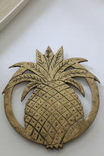 Load image into Gallery viewer, Brass Pineapple Trivet
