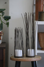Load image into Gallery viewer, Willow Iron Candle Holders Pair
