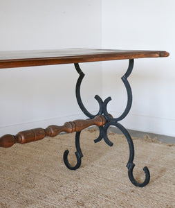 Spanish Baroque Trestle Table