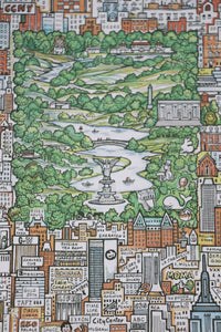 Manhattan!!, Tony Graham Poster