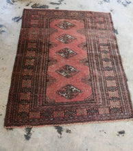 Load image into Gallery viewer, Vintage Hand Knotted Wool Rug
