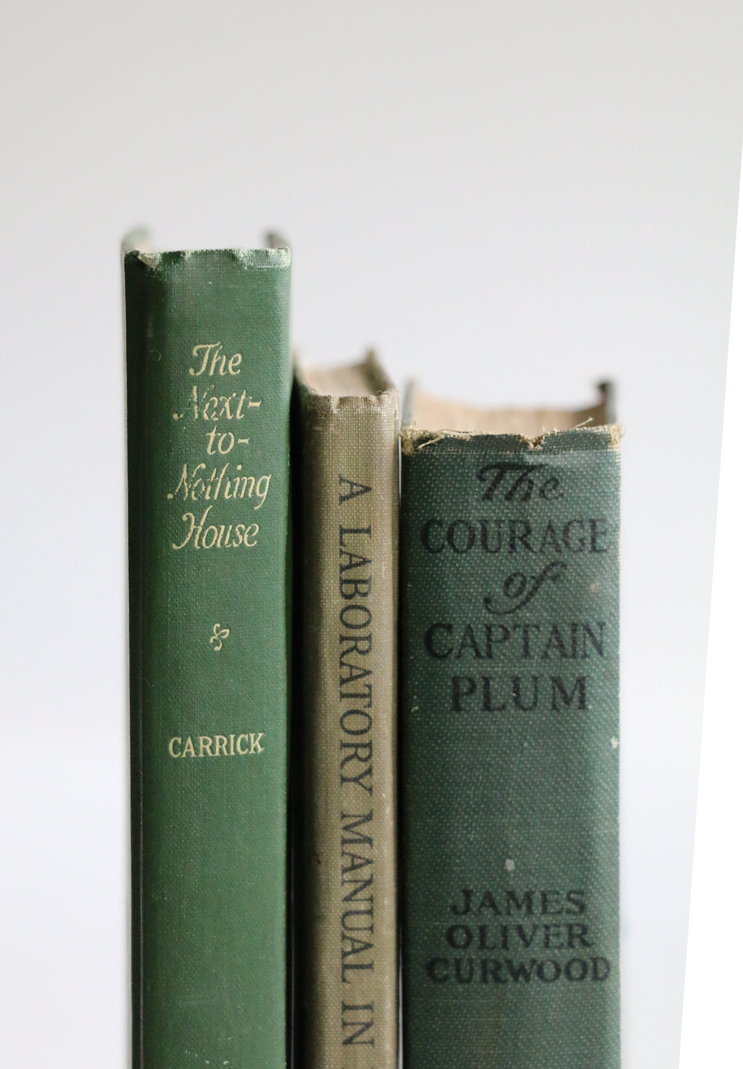 Set of Three Antique Hardback Books