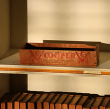 Load image into Gallery viewer, Primitive Cheese Box Early 1900&#39;s Wood Advertising Box Cooper
