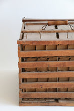 Load image into Gallery viewer, Antique Wooden Egg Crate
